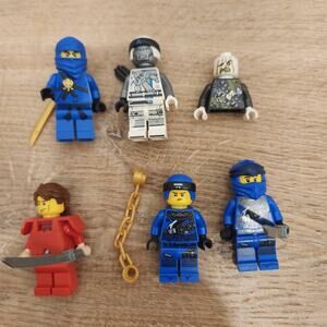Lego Ninjago Jay Kai Zane Gold Weapon Dragon Hunter Hunted Minifigure Spinjitzu
